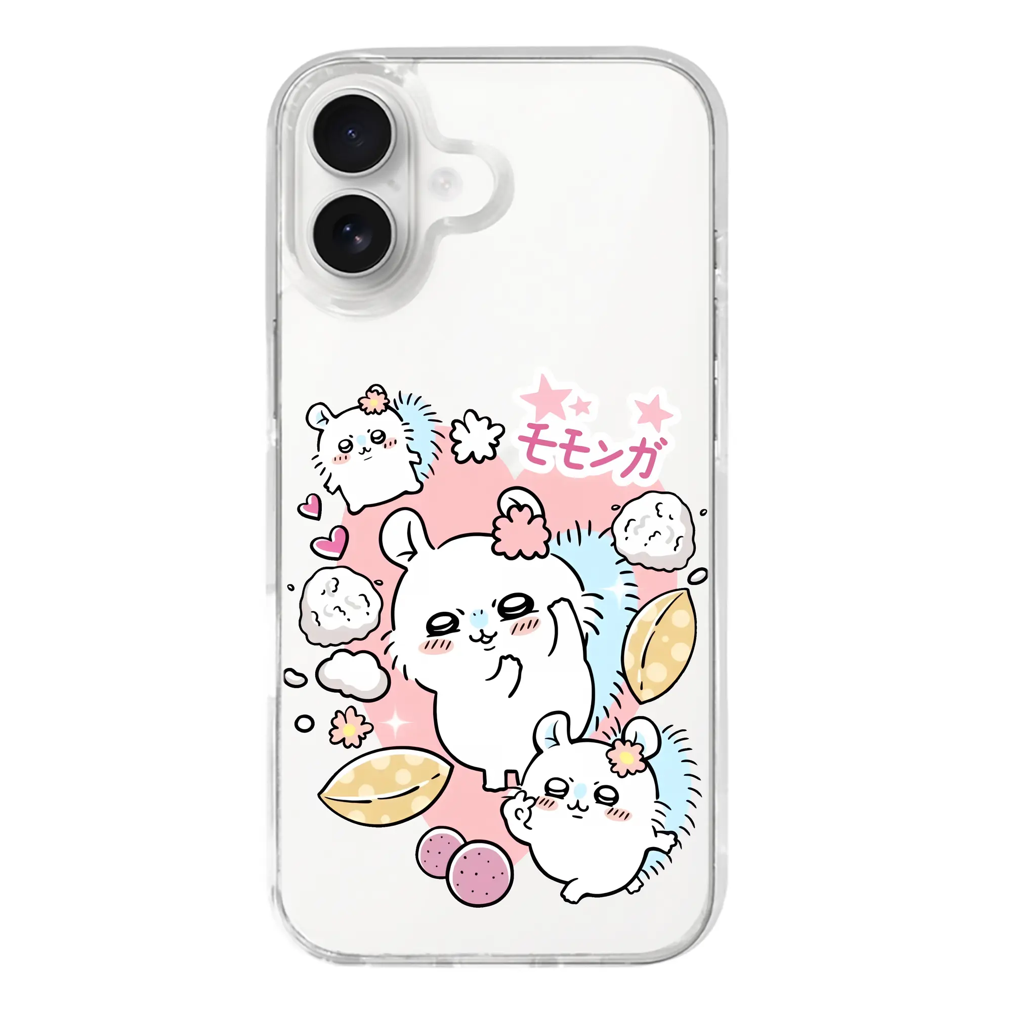 ちい が わ グッズ モモンガ - iPhone 17シリーズ 透明スマホケース – 薄型・耐衝撃・精密フィット保護カバー